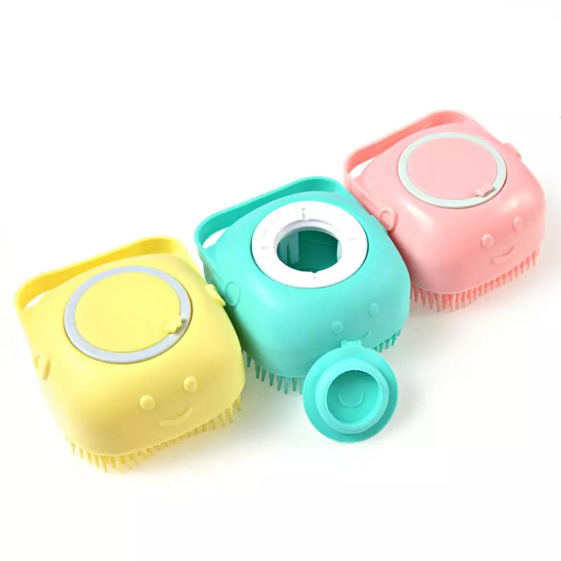 Escova de Banho Pet 2 em 1