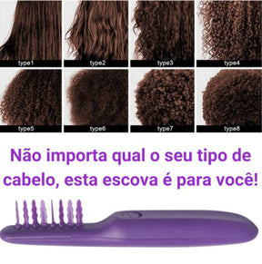 Escova Desembaraçadora de Cabelos Elétrica - HairPro
