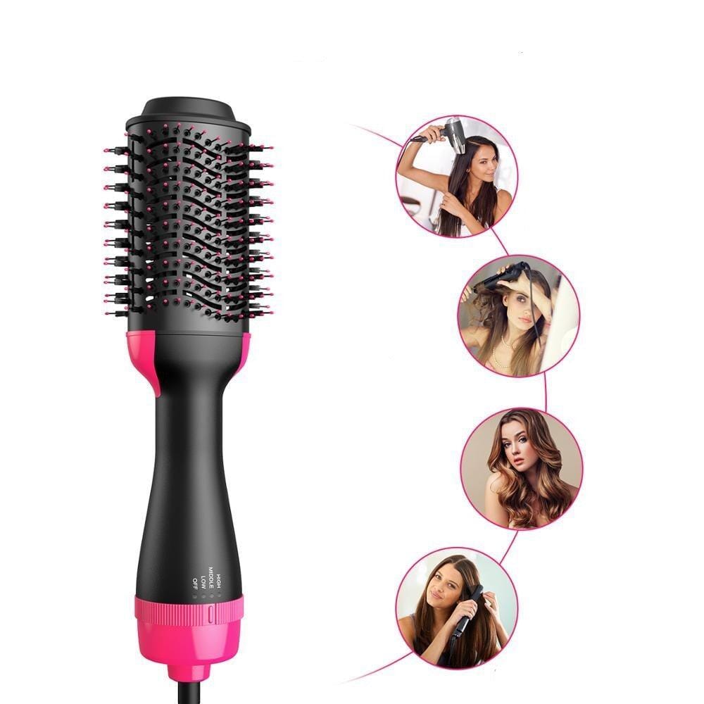 Escova e Secadora de Cabelo Multifuncional Feminina