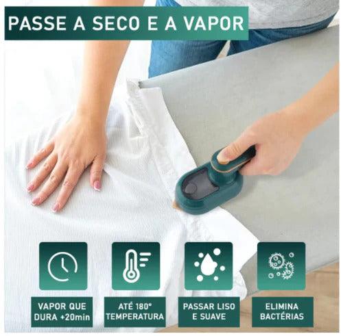 Ferro de Passar Roupas Portátil para Viagem - Easy Pass™ - Lojas Promorin