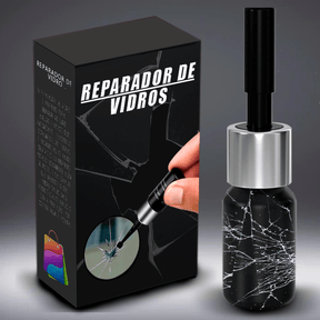 Fluido Reparador de Vidros e Telas Trincadas ou Quebradas - Glass Repairman - Lojas Promorin
