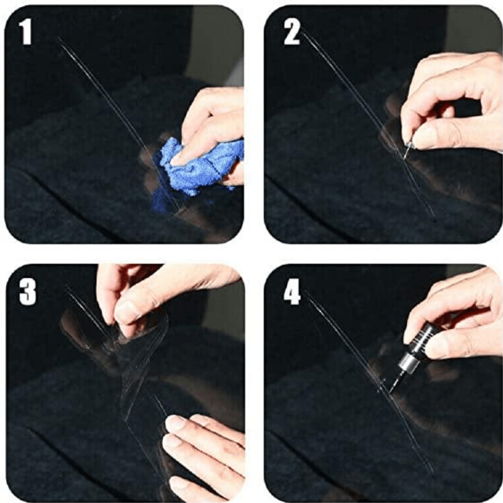 Fluido Reparador de Vidros e Telas Trincadas ou Quebradas - Glass Repairman - Lojas Promorin