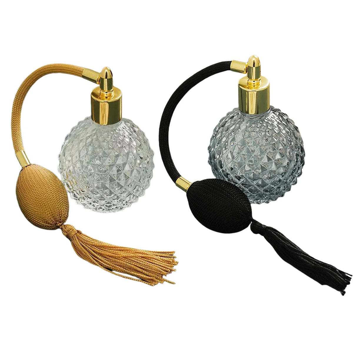 Frasco de Perfume Estilo Vintage em Cristal