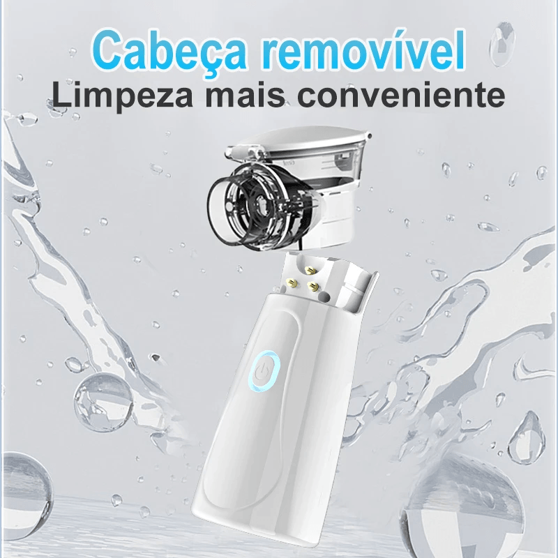 Inalador Nebulizador Portátil e Ultra Silencioso | COMPRE 1 e LEVE 2 - Lojas Promorin