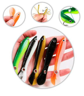 Isca Artificial Biônica de Silicone (Compre 5 Leve 10) - Lojas Promorin