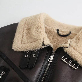 Jaqueta de Couro Legítimo Revestida - Leather Lady