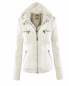 Jaqueta Feminina de Couro - Stylish Woman - Lojas Promorin