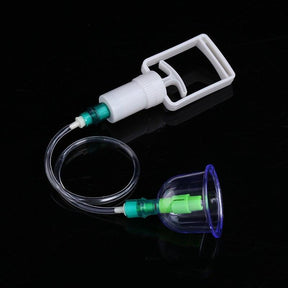 Kit 12 Ventosas + Bomba Ventosa Terapia Massoterapia - Lojas Promorin