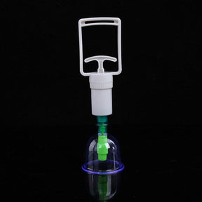 Kit 12 Ventosas + Bomba Ventosa Terapia Massoterapia - Lojas Promorin