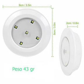 Kit 3 Luminárias de Led Inteligentes com Controle Remoto - Lojas Promorin