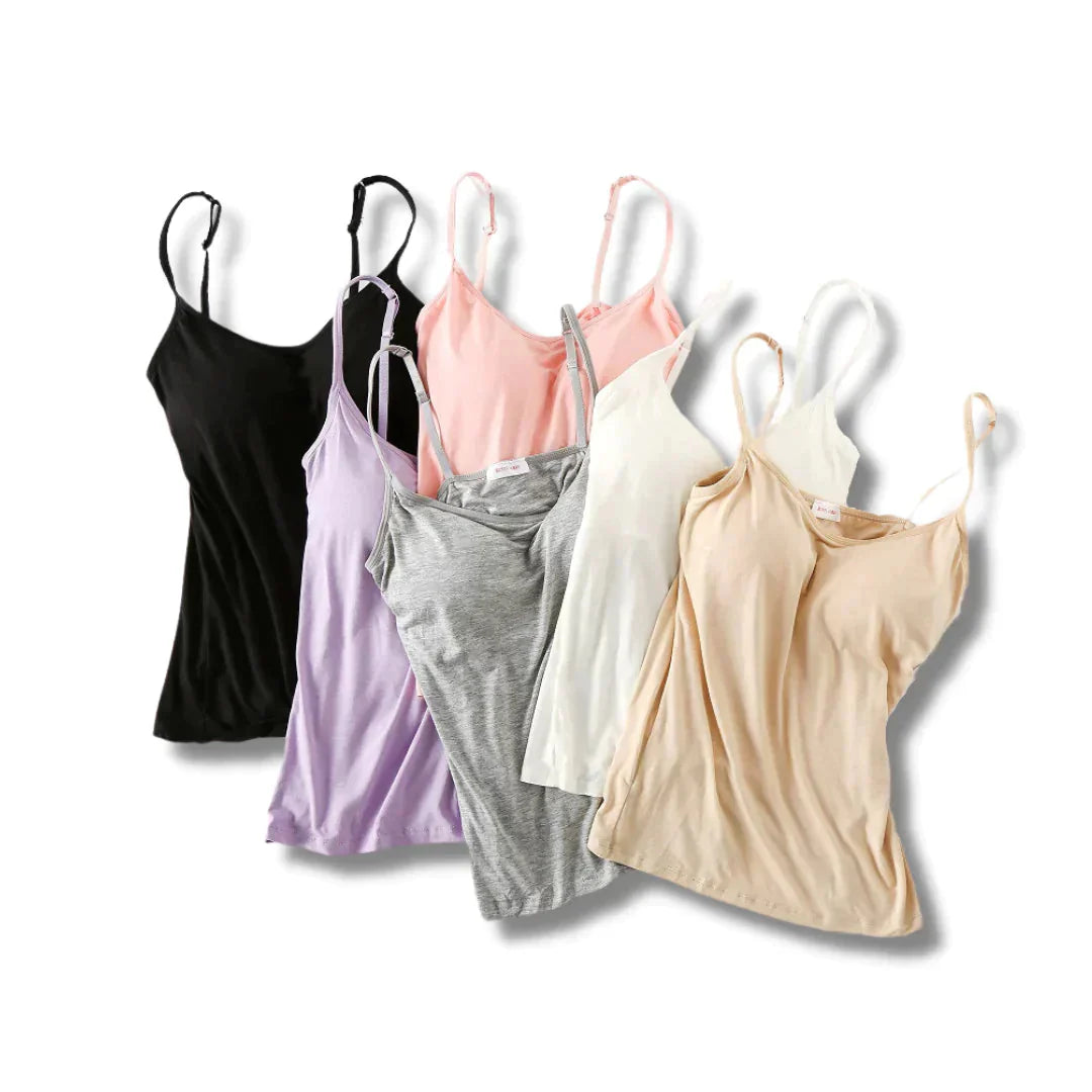 Kit Blusas Feminina com Sutiã Embutido - ComfortStyle