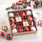 Kit Bolas Natalinas Decoração para Natal - ( 42 Unidades ) - Lojas Promorin