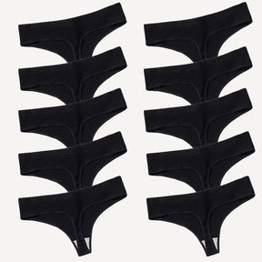 Kit de 10 Calcinhas Sensuais e Confortáveis em Algodão -  SoftComfort