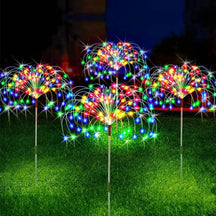 Led Solar Fogos de Artifício - Luzes de natal - Lojas Promorin