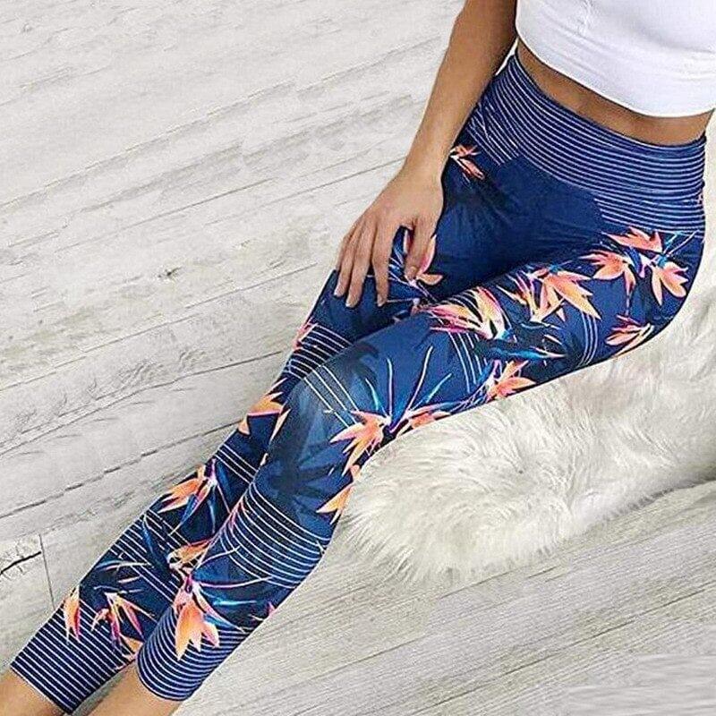 Legging Floral Workout - Lojas Promorin