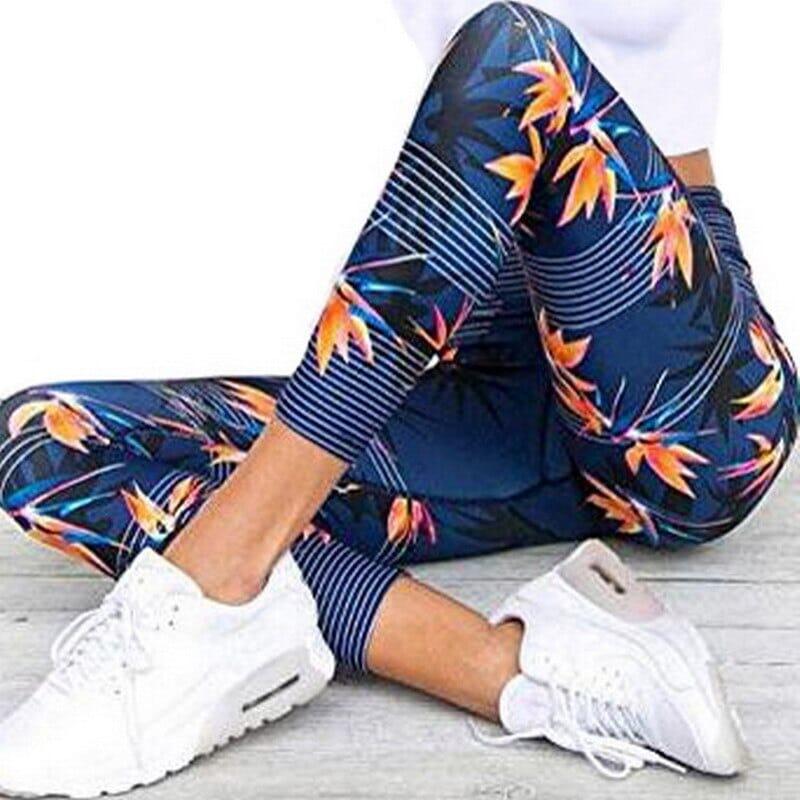 Legging Floral Workout - Lojas Promorin