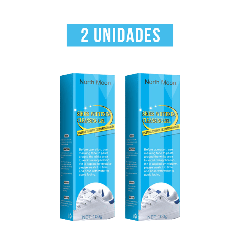 Limpa Tênis North Moon - Branco Renovado - Lojas Promorin