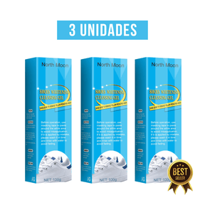 Limpa Tênis North Moon - Branco Renovado - Lojas Promorin