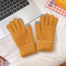 Luva de Frio Touch Screen de Lã - Lojas Promorin