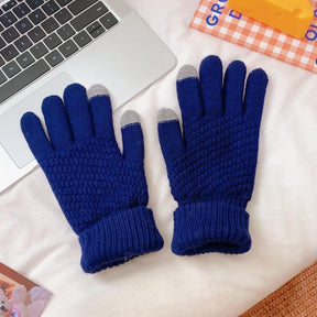 Luva de Frio Touch Screen de Lã - Lojas Promorin
