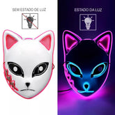 Máscara para Carnaval com Led - GlowFest