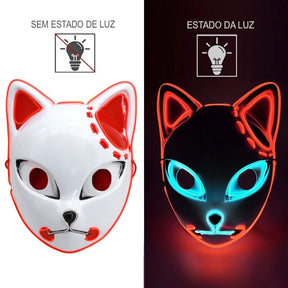 Máscara para Carnaval com Led - GlowFest