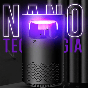Mata Mosquito LED Silencioso Portátil USB | NanoViolet - Lojas Promorin