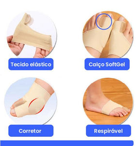 Meia Ortopédica FreeFeet© - Corretor de Joanete - Lojas Promorin