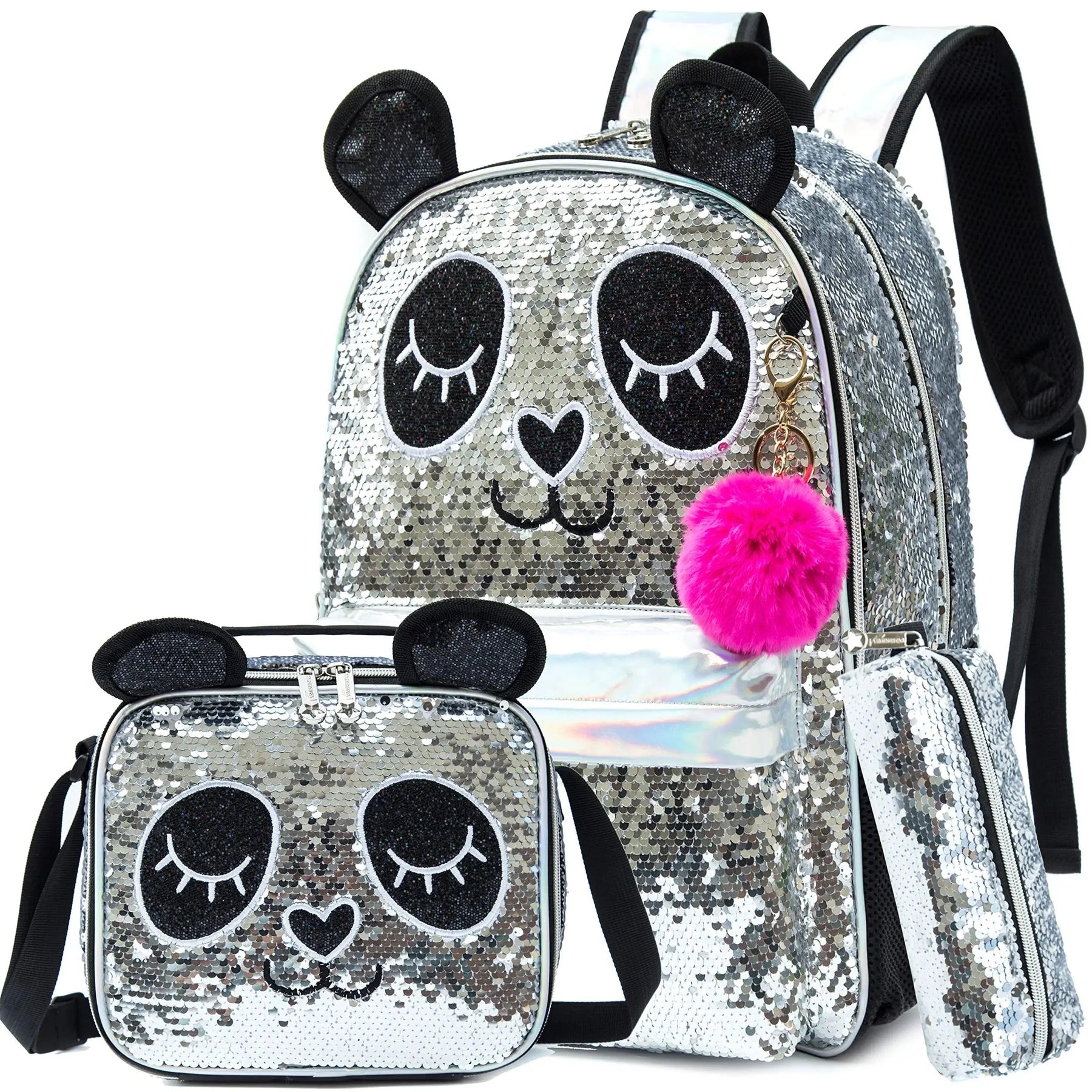 Mochila Infantil de Panda Brilhante - Estilo e Conforto e Durabilidade - Lojas Promorin