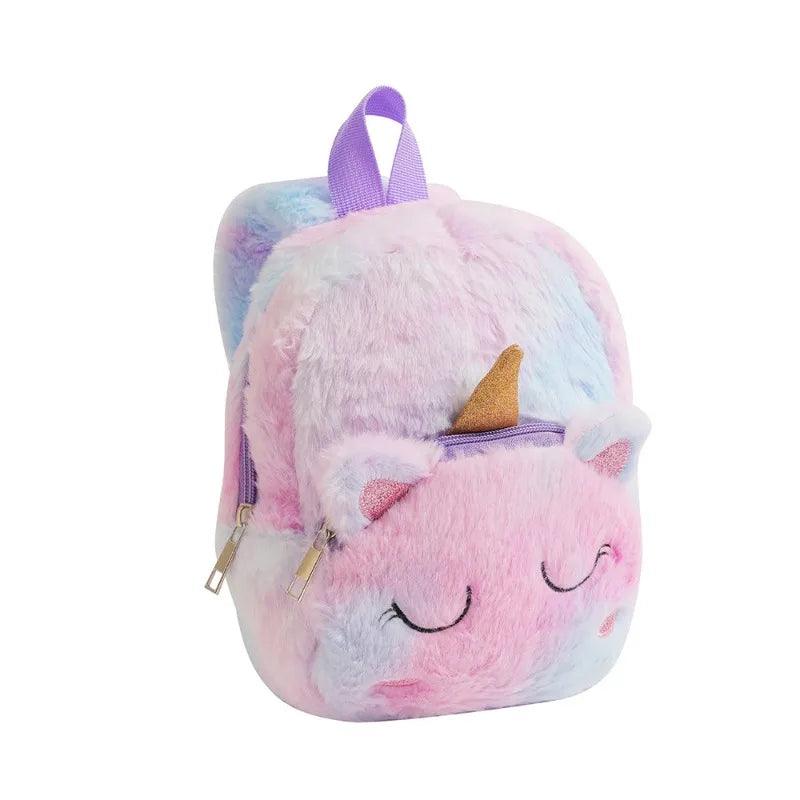 Mochila Infantil Gatinho de Pelúcia - Fofura e Conforto Juntos - Lojas Promorin