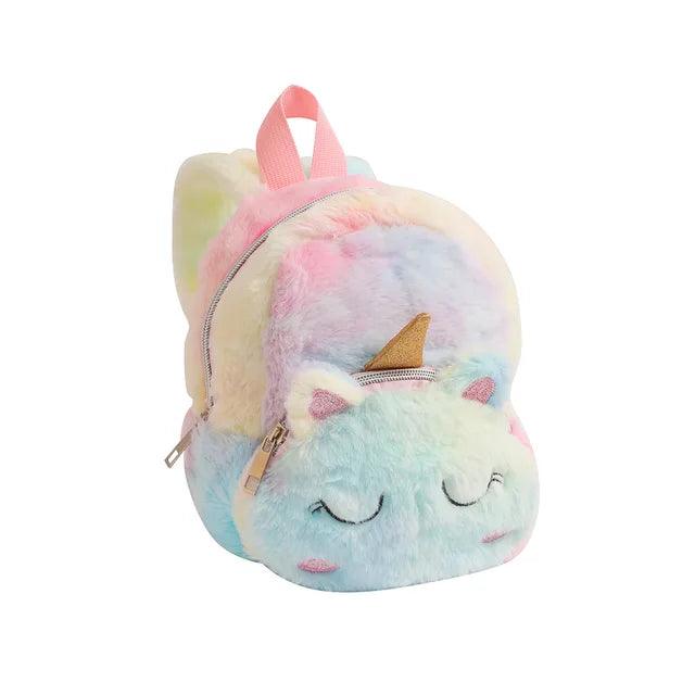 Mochila Infantil Gatinho de Pelúcia - Fofura e Conforto Juntos - Lojas Promorin