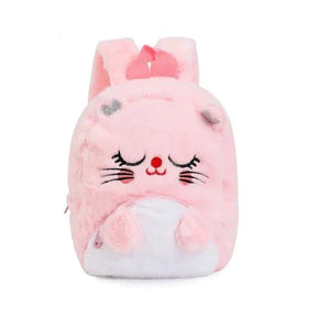Mochila Infantil Gatinho de Pelúcia - Fofura e Conforto Juntos - Lojas Promorin