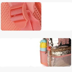 Mochila Infantil Girl Power Brilhante - Mostres seu Poder nas Aulas - Lojas Promorin