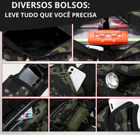 Mochila Profissional Pescador: Conforto e Praticidade na Sua Pescaria!