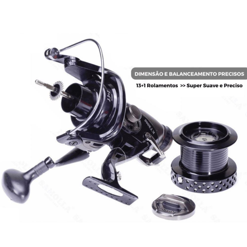 Molinete Para Pesca no Mar 23kg Serie 3000 a 8000 - Lojas Promorin