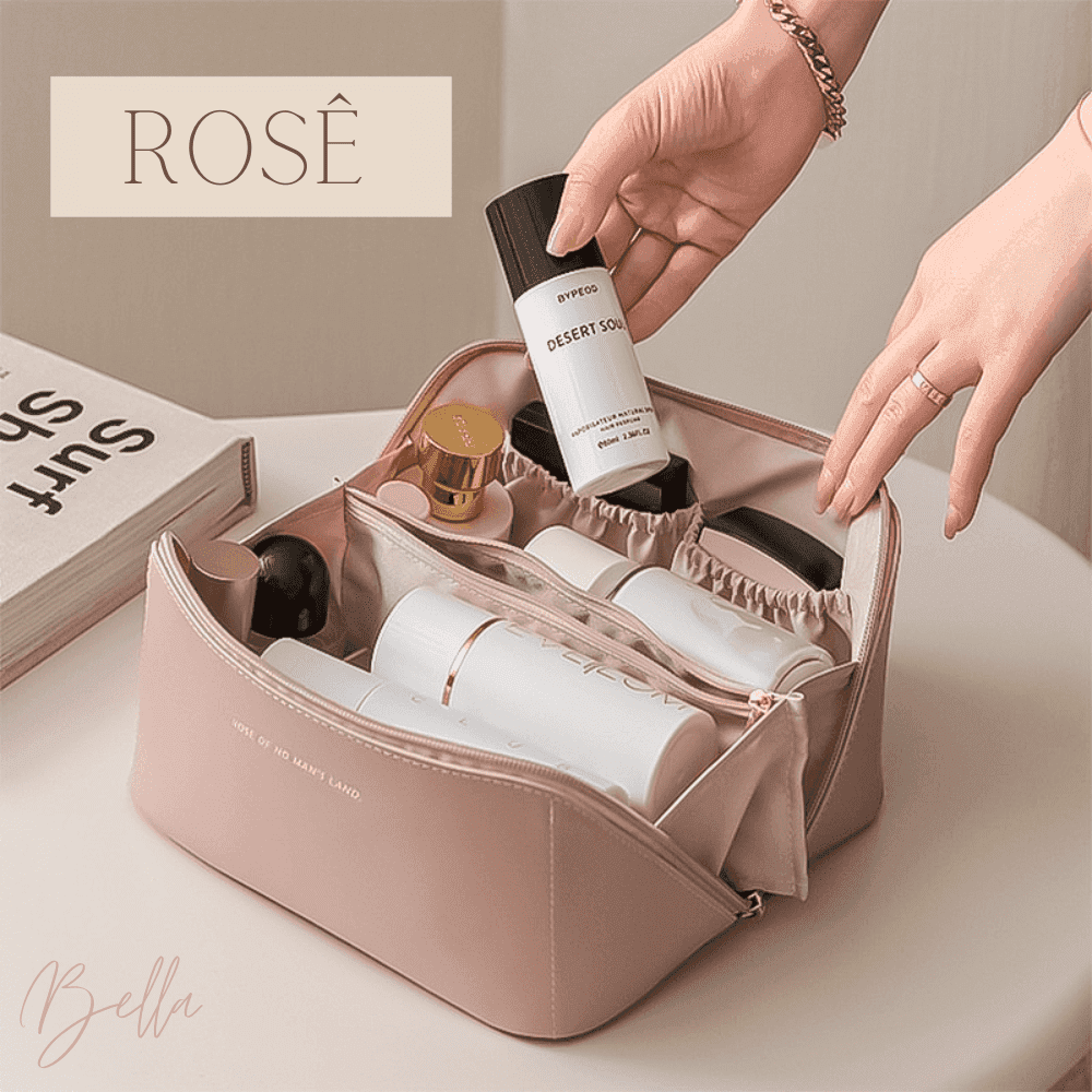 Necessaire Bella ™ EM PROMOÇÃO! - Maquiagens, cosméticos e higiene - Lojas Promorin