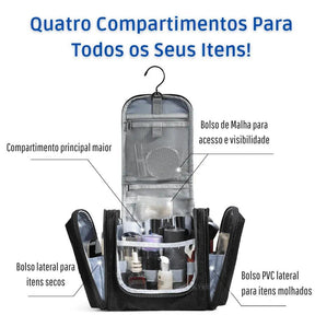 Necessaire De Viagem Multiuso SMARTBAG - Perfeita Para Organizar E Levar Sempre o Que Você Precisa - Lojas Promorin