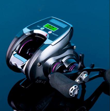 Nova Carretilha Elétrica BEARKING - Drag de 10KG - Display Digital - Lojas Promorin