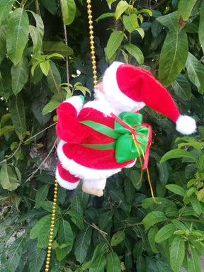 Papai Noel Escalador - Lojas Promorin