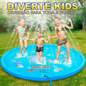 Piscina Infantil Para Crianças e Cães com Chafariz | DivertKids - Lojas Promorin