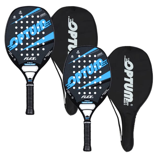 Raquete Beach Tennis Optum Fibra de Carbono Original Flex 2 + CAPA BRINDE