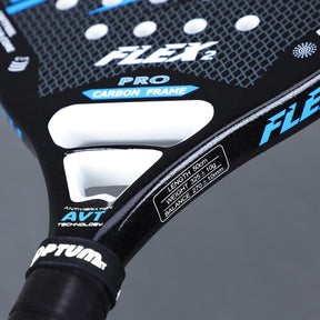 Raquete Beach Tennis Optum Fibra de Carbono Original Flex 2 + CAPA BRINDE