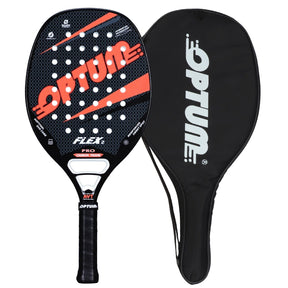Raquete Beach Tennis Optum Fibra de Carbono Original Flex 2 + CAPA BRINDE