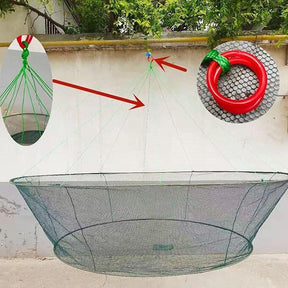 Rede de Pesca com Bolsas de Iscas para Atrair Peixes - Fishpesc