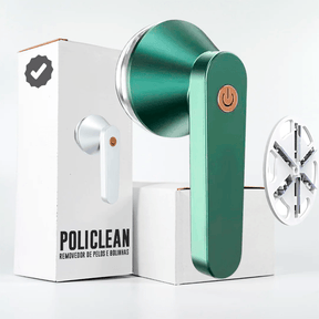 Removedor de Bolinhas Recarregável USB para Roupas | PoliClean - Lojas Promorin