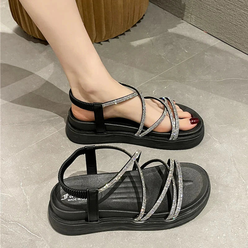 Sandália Feminina Flatform Harmony