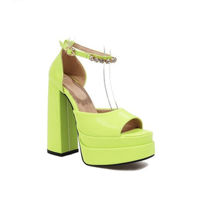 Sandália Feminina Plataforma Trusting