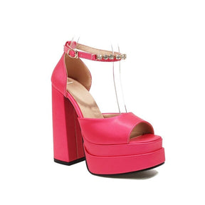 Sandália Feminina Plataforma Trusting