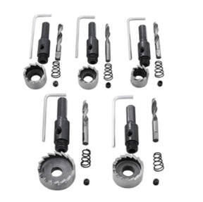 Serra Copo Conjunto de Brocas 5 Peças Aço Inoxidável