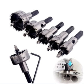 Serra Copo Conjunto de Brocas 5 Peças Aço Inoxidável